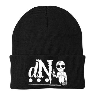 DN Drunk Neighbor 3Dot Logo (C) The Lit Texan (Dark) Beanie