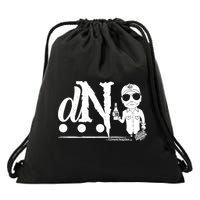 DN Drunk Neighbor 3Dot Logo (C) The Lit Texan (Dark) Drawstring Bag