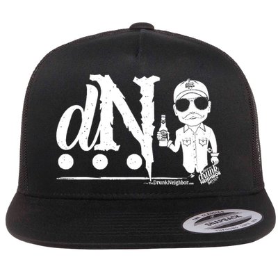 DN Drunk Neighbor 3Dot Logo (C) The Lit Texan (Dark) Flatbill Hat