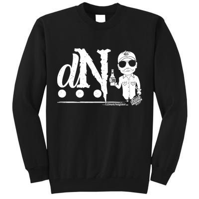 DN Drunk Neighbor 3Dot Logo (C) The Lit Texan (Dark) Tall Sweatshirt