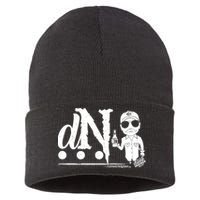 DN Drunk Neighbor 3Dot Logo (C) The Lit Texan (Dark) Sustainable Knit Beanie