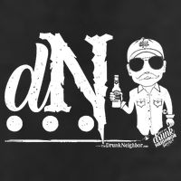 DN Drunk Neighbor 3Dot Logo (C) The Lit Texan (Dark) 25L Jumbo Tote