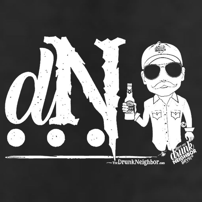 DN Drunk Neighbor 3Dot Logo (C) The Lit Texan (Dark) 25L Jumbo Tote