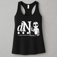 DN Drunk Neighbor 3Dot Logo (C) The Lit Texan (Dark) Womens Tank Top