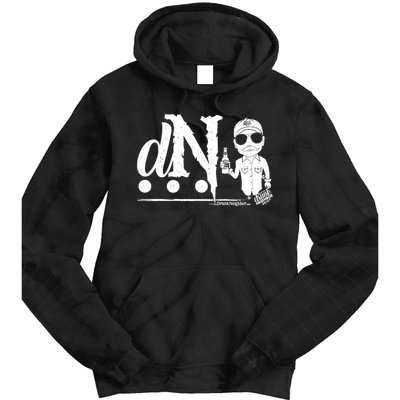 DN Drunk Neighbor 3Dot Logo (C) The Lit Texan (Dark) Tie Dye Hoodie