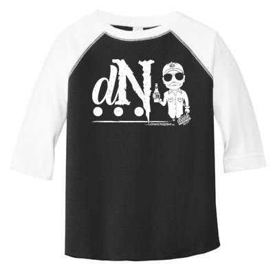 DN Drunk Neighbor 3Dot Logo (C) The Lit Texan (Dark) Toddler Fine Jersey T-Shirt
