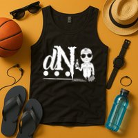 DN Drunk Neighbor 3Dot Logo (C) The Lit Texan (Dark) Tank Top