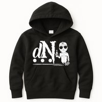 DN Drunk Neighbor 3Dot Logo (C) The Lit Texan (Dark) Kids Hoodie
