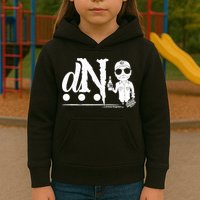 DN Drunk Neighbor 3Dot Logo (C) The Lit Texan (Dark) Kids Hoodie