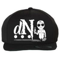 DN Drunk Neighbor 3Dot Logo (C) The Lit Texan (Dark) Wool Snapback Cap