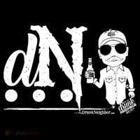 DN Drunk Neighbor 3Dot Logo (C) The Lit Texan (Dark) Wool Snapback Cap