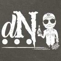 DN Drunk Neighbor 3Dot Logo (C) The Lit Texan (Dark) Cotton Canvas Backpack