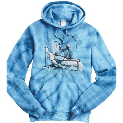 Drug Dealer Nurse Doctor Tie Dye Hoodie