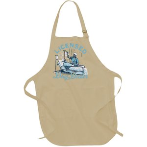 Drug Dealer Nurse Doctor Full-Length Apron With Pockets