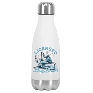 Drug Dealer Nurse Doctor Stainless Steel Insulated Water Bottle