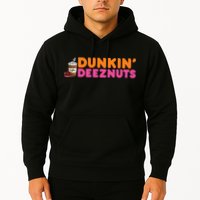 Dunkin Deez Nuts Funny Dunkin Deeznuts Coffee Lover Hoodie