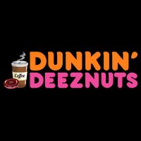 Dunkin Deez Nuts Funny Dunkin Deeznuts Coffee Lover Premium T-Shirt