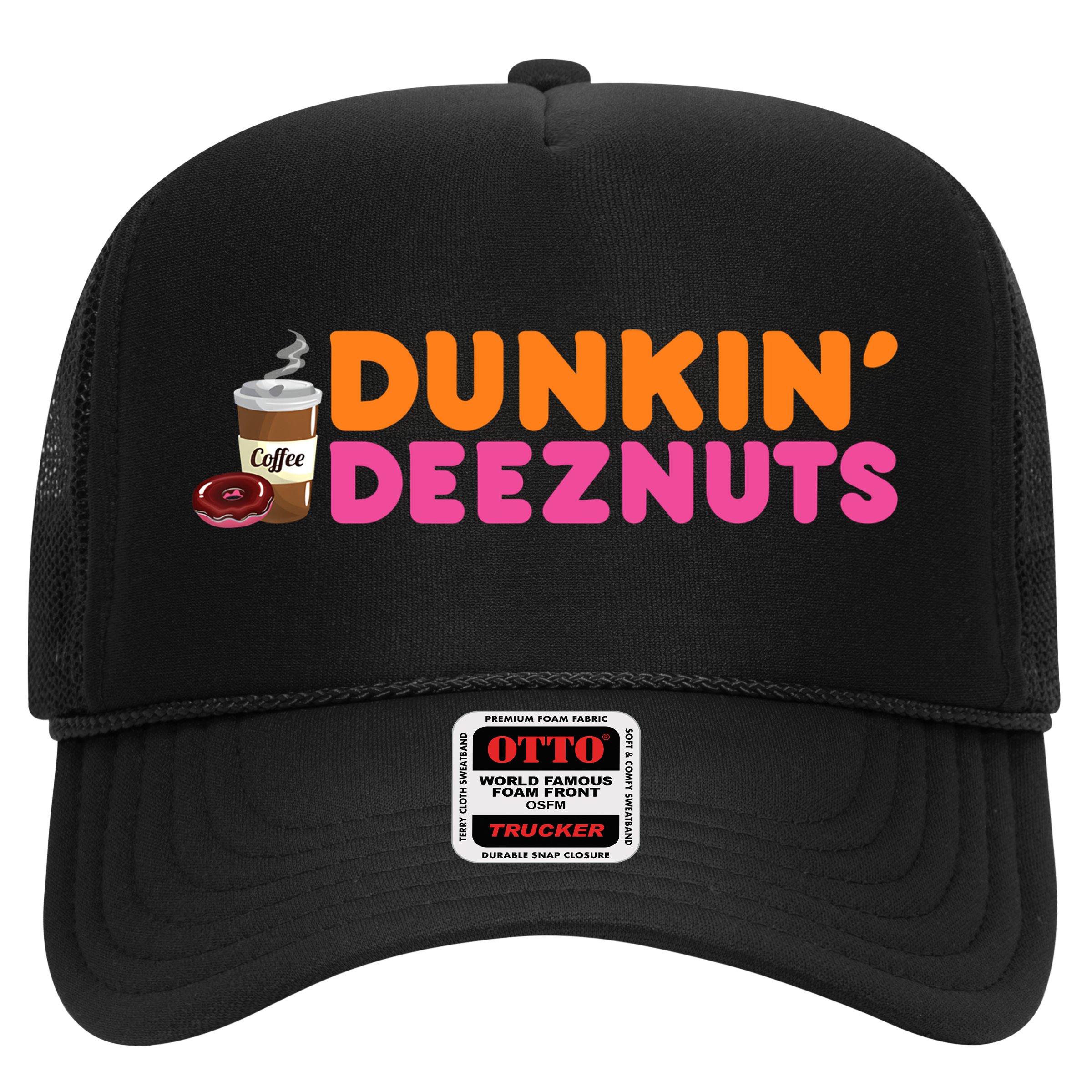Dunkin Deez Nuts Funny Dunkin Deeznuts Coffee Lover Hat