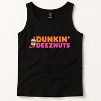 Dunkin Deez Nuts Funny Dunkin Deeznuts Coffee Lover Tank Top