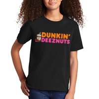 Dunkin Deez Nuts Funny Dunkin Deeznuts Coffee Lover Kids T-Shirt