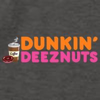 Dunkin Deez Nuts Funny Dunkin Deeznuts Coffee Lover Vector Backpack