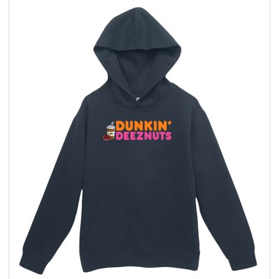 Dunkin Deez Nuts Funny Dunkin Deeznuts Coffee Lover Urban Pullover Hoodie