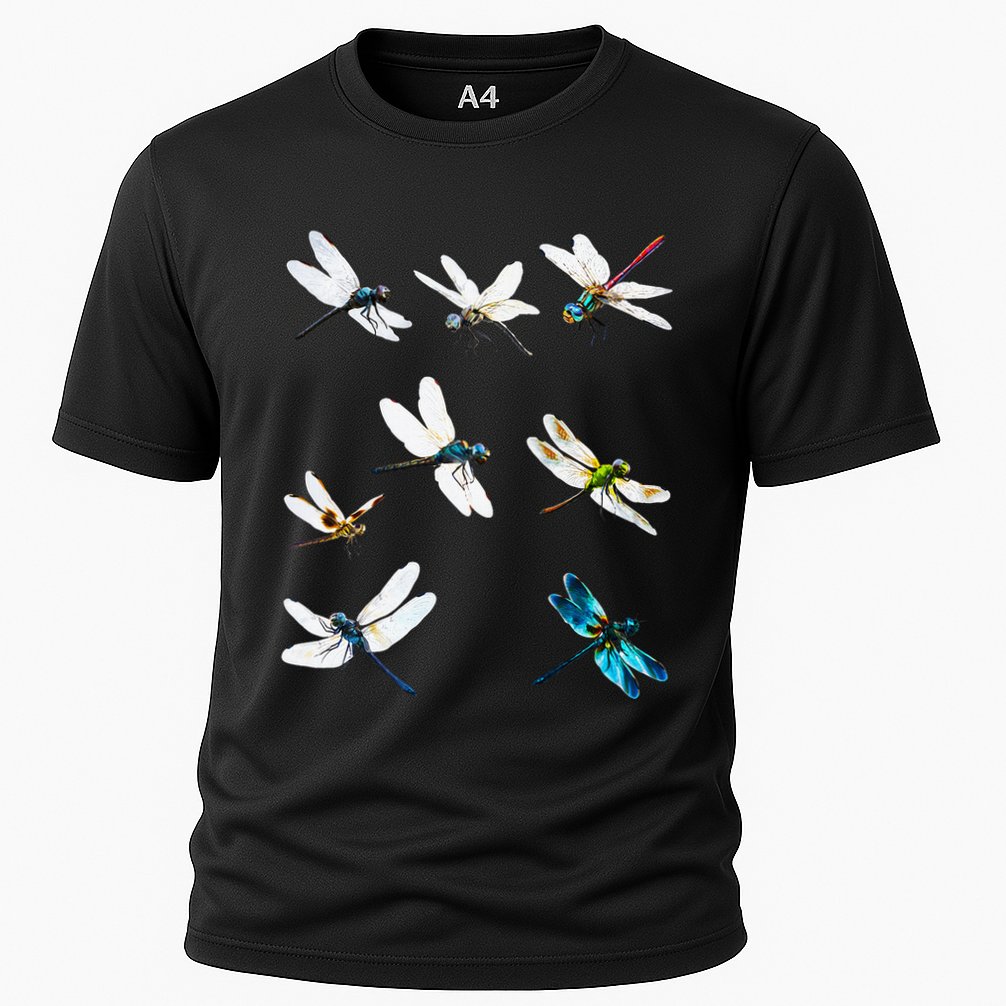 Dragonfly Dragonflies Natural Mosquito Repellent Biting Bugs Performance Shirt