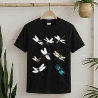 Dragonfly Dragonflies Natural Mosquito Repellent Biting Bugs T-Shirt