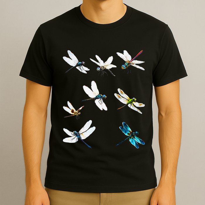 Dragonfly Dragonflies Natural Mosquito Repellent Biting Bugs T-Shirt