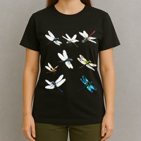 Dragonfly Dragonflies Natural Mosquito Repellent Biting Bugs T-Shirt
