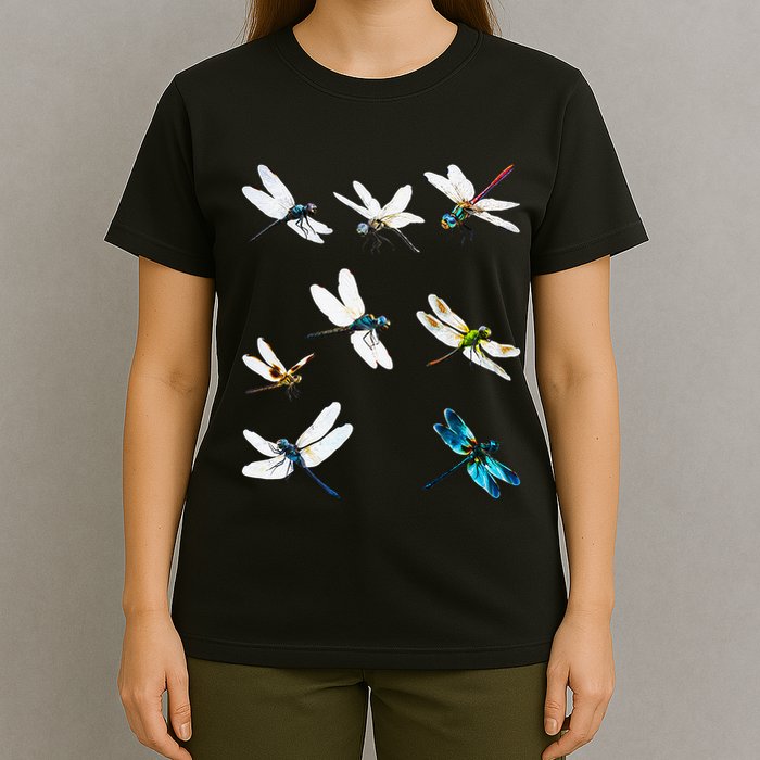 Dragonfly Dragonflies Natural Mosquito Repellent Biting Bugs T-Shirt