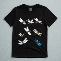 Dragonfly Dragonflies Natural Mosquito Repellent Biting Bugs T-Shirt