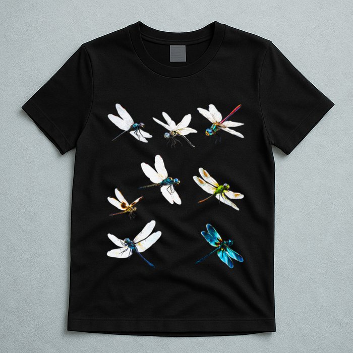 Dragonfly Dragonflies Natural Mosquito Repellent Biting Bugs T-Shirt
