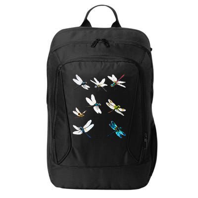Dragonfly Dragonflies Natural Mosquito Repellent Biting Bugs City Backpack