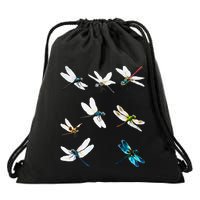 Dragonfly Dragonflies Natural Mosquito Repellent Biting Bugs Drawstring Bag