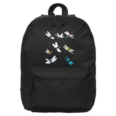Dragonfly Dragonflies Natural Mosquito Repellent Biting Bugs 16 in Basic Backpack