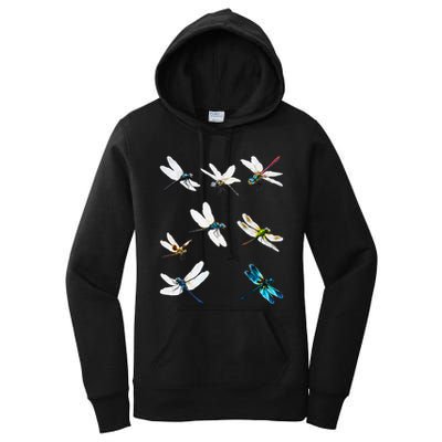 Dragonfly Dragonflies Natural Mosquito Repellent Biting Bugs Women's Pullover Hoodie