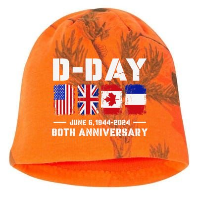 D Day Normandy Landings 80th Anniversary 1944 2024 Kati - Camo Knit Beanie