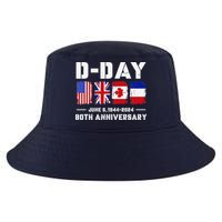 D Day Normandy Landings 80th Anniversary 1944 2024 Cool Comfort Performance Bucket Hat