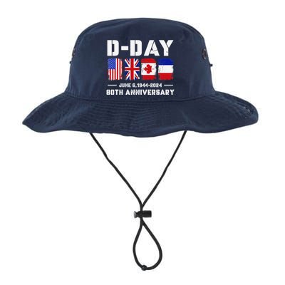 D Day Normandy Landings 80th Anniversary 1944 2024 Legacy Cool Fit Booney Bucket Hat