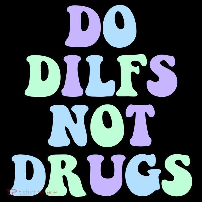 DO DILFS NOT DRUGS Full-Length Apron With Pockets