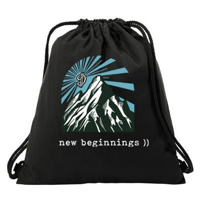 Dame D.O.L.L.A. New Beginnings Drawstring Bag