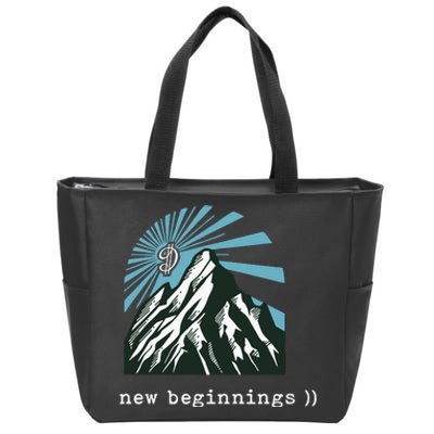 Dame D.O.L.L.A. New Beginnings Zip Tote Bag