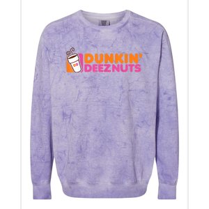 Dunkin Deez Nuts Dunkin Deeznuts Colorblast Crewneck Sweatshirt