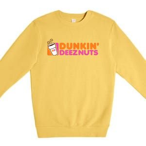 Dunkin Deez Nuts Dunkin Deeznuts Premium Crewneck Sweatshirt