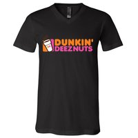 Dunkin Deez Nuts Dunkin Deeznuts V-Neck T-Shirt