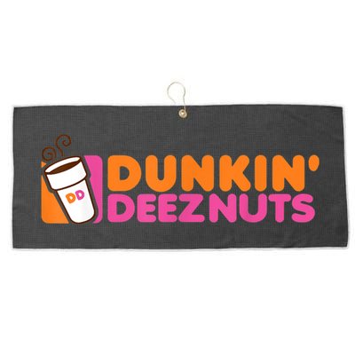 Dunkin Deez Nuts Dunkin Deeznuts Large Microfiber Waffle Golf Towel