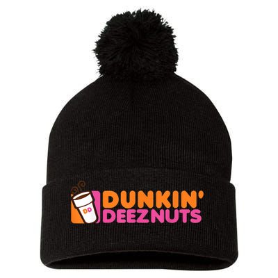 Dunkin Deez Nuts Dunkin Deeznuts Pom Pom 12in Knit Beanie