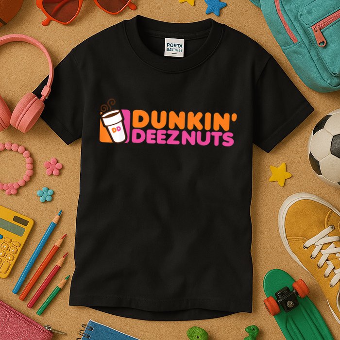 Dunkin Deez Nuts Dunkin Deeznuts Kids T-Shirt