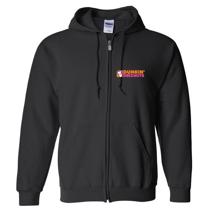Dunkin Deez Nuts Dunkin Deeznuts Full Zip Hoodie